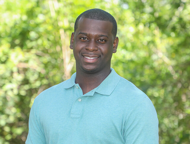 OB Starliner technican headshot in a light blue shirt. 